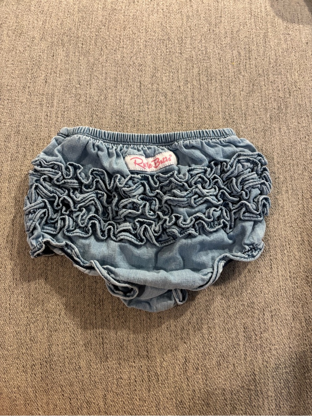 Ruffle Butts Denim Bloomers